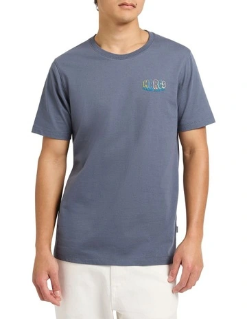 Puffer Logo Tee in Grey