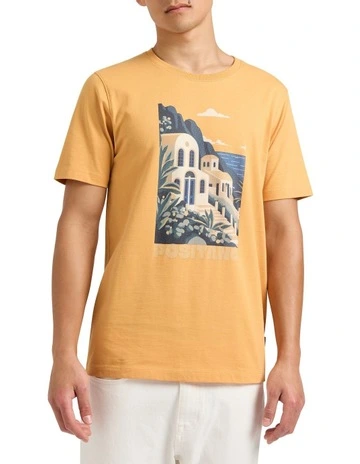 Le Ferie Tee in Washed Peach