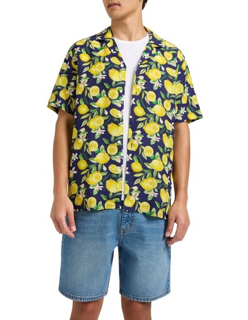 You Know Zest Shirt in Navy Multi
