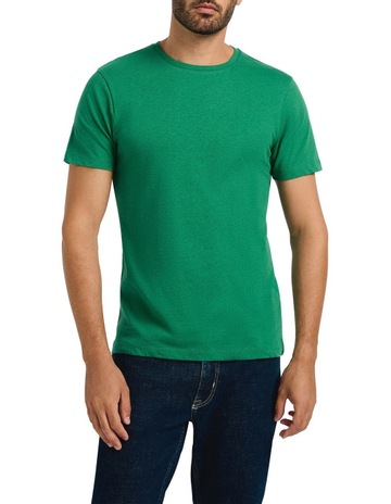 Brando Crew Neck T-shirt in Emerald