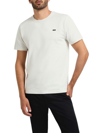 Logo Badge Tee in White