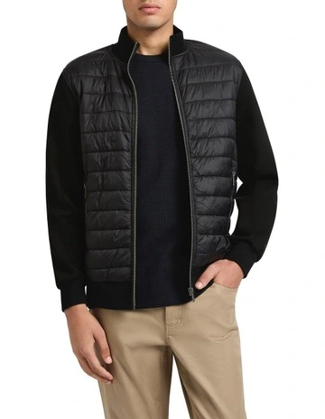 Marley Padded Front Sweat in Black