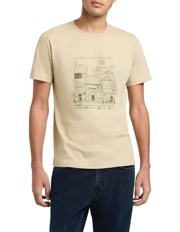 Sunday Morning Call Tee in Spray Green