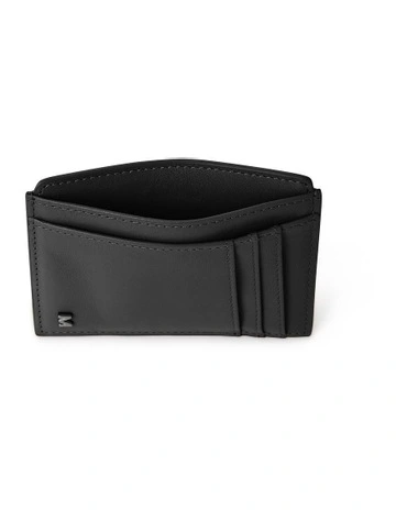 Hayden Leather Cardholder in Black