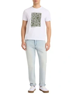 Hugo Relaxed Fit Jean in Ice Blue