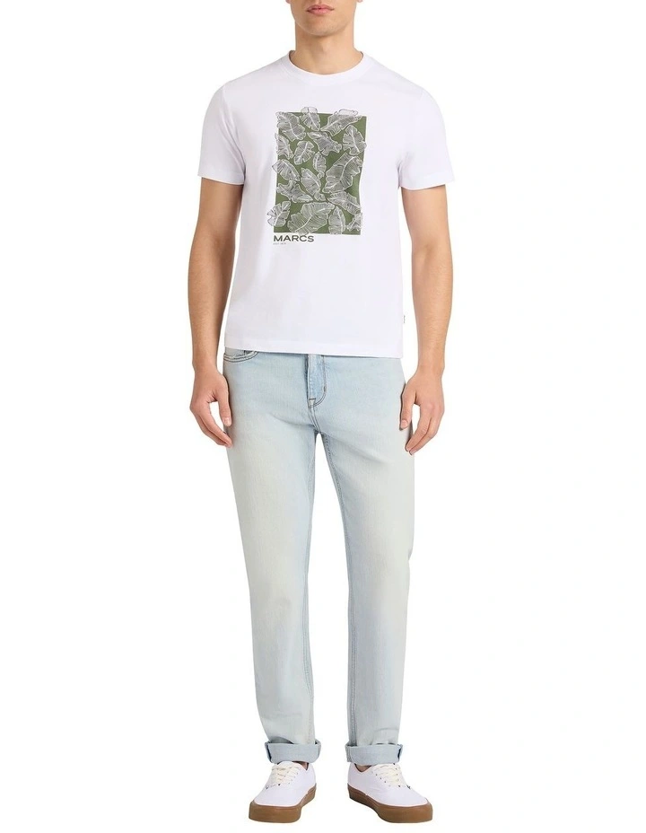 Hugo Relaxed Fit Jean in Ice Blue image 1