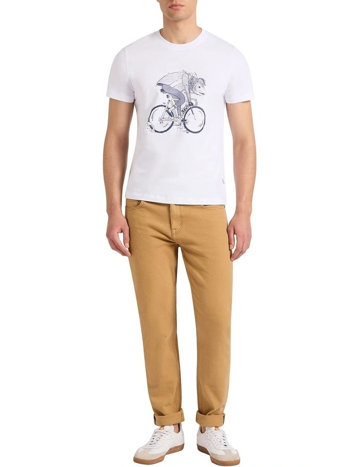 Jordan Garment Dyed Jean in Brown image 1