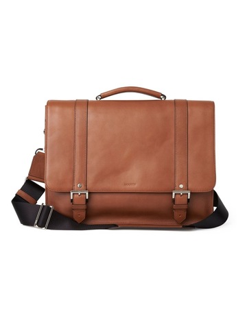 myer mens satchel
