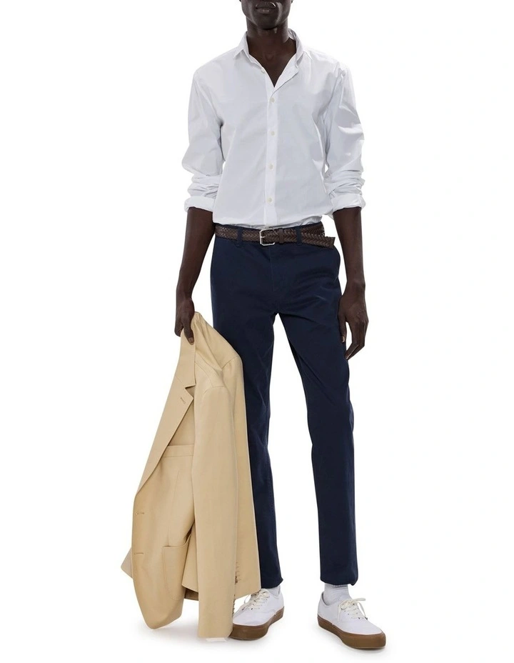 Cooper Stretch Shirt in White image 2