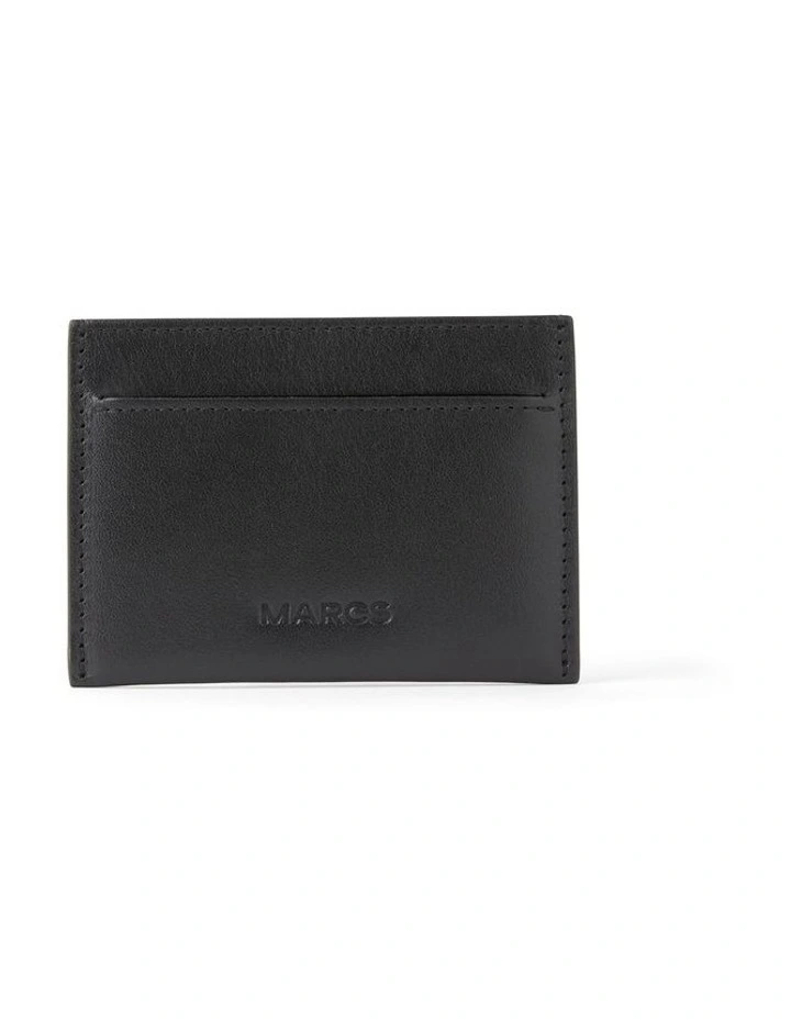 Henry Black Leather Credit Card Holder image 1