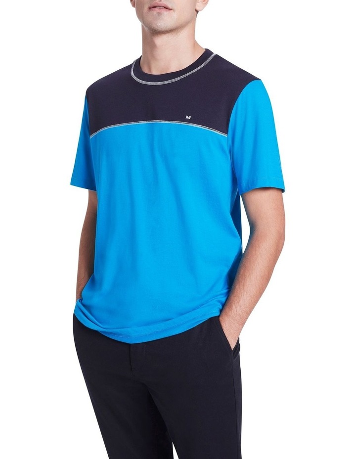 Farnhill Ss Tee Acid Blue