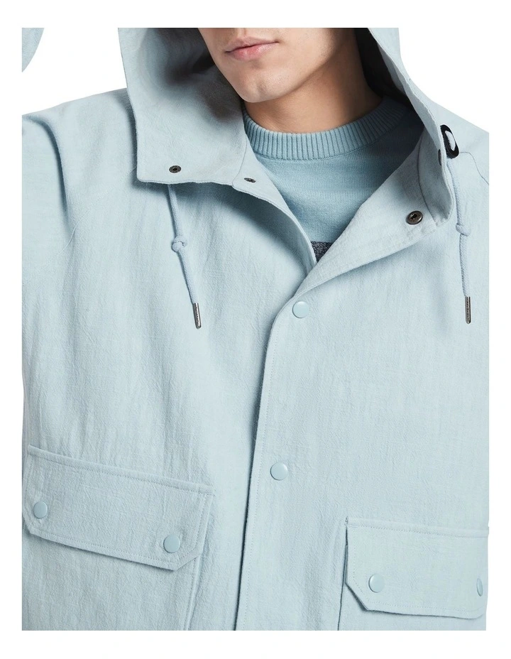 Sweatshirt Léger Marc Anthony Taille XL - Pull à Capuche Bleu Gris, Occasion En Très Bon état, Coton