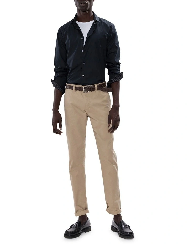 Cooper Stretch Shirt in Black image 2