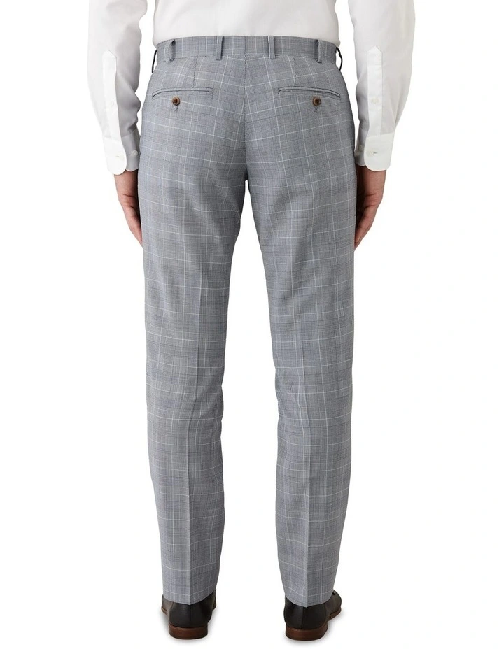 Fabio Tailored Fit Trouser in Light Blue image 2