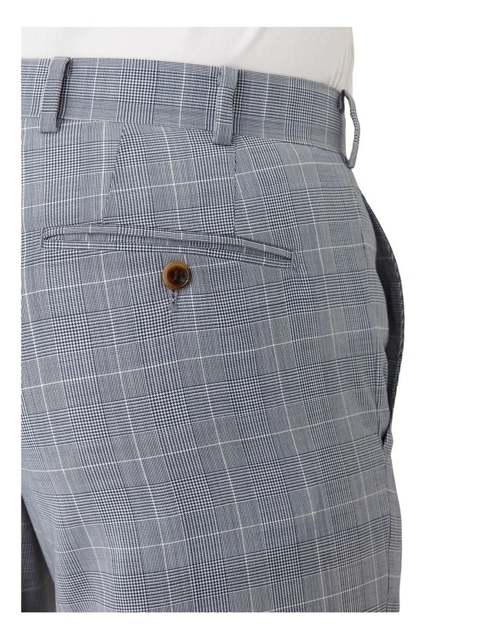 Fabio Tailored Fit Trouser in Light Blue image 4