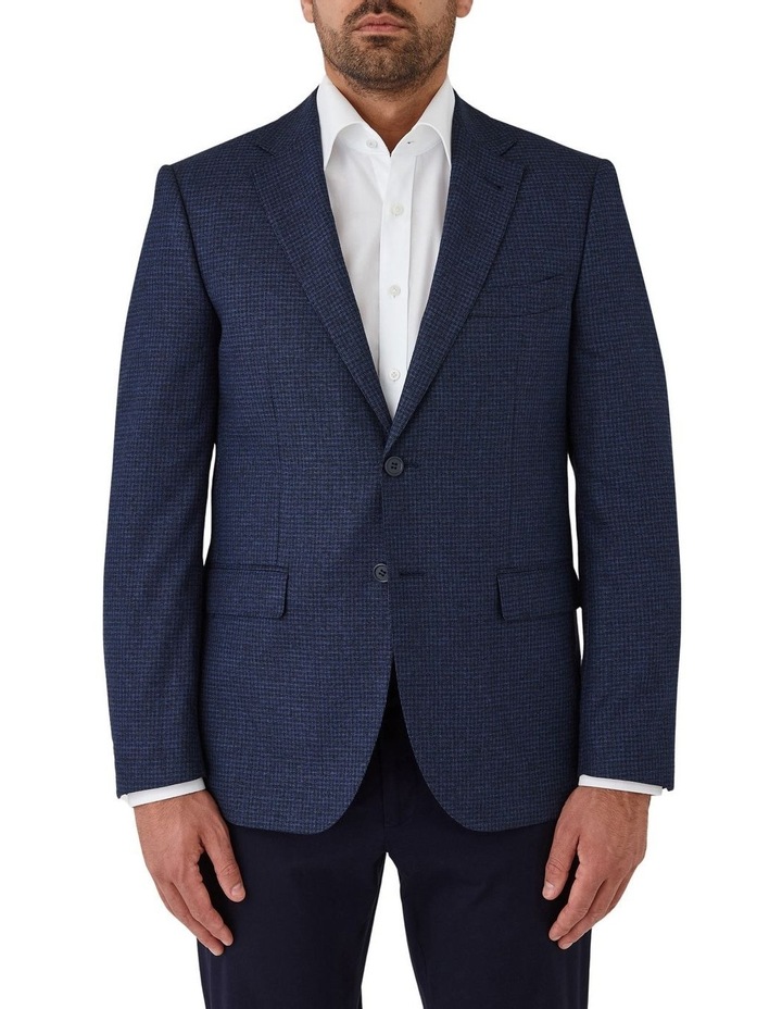 Angelo Tailored Fit Sports Jacket in Blue