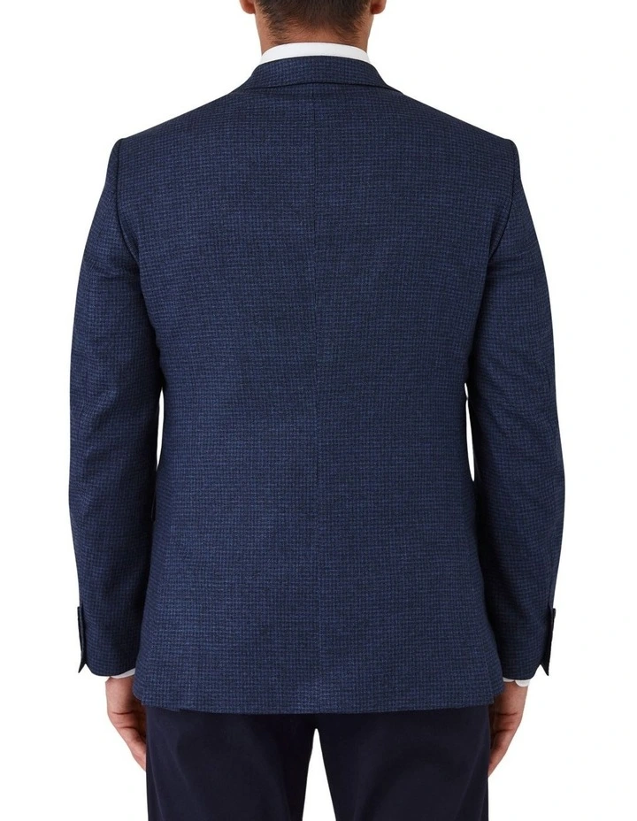Angelo Tailored Fit Sports Jacket in Blue image 2