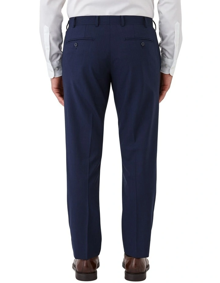 Fabio Tailored Fit Trousers in Blue image 2