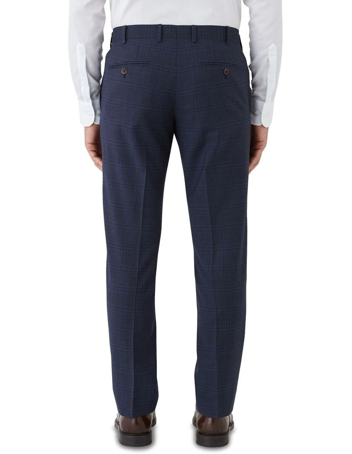 Fabio Tailored Fit Trouser in Denim image 2