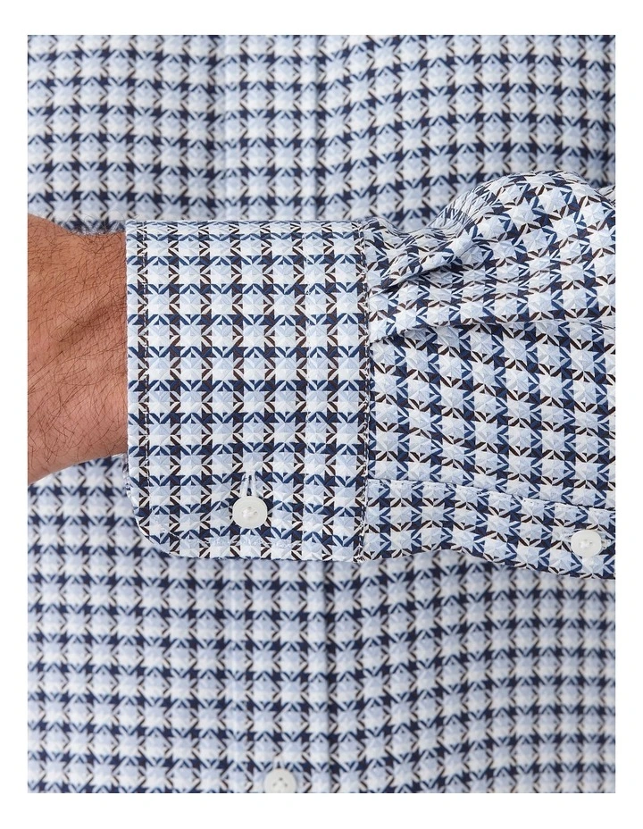 Giorigo Tailored Shirt in Blue image 4
