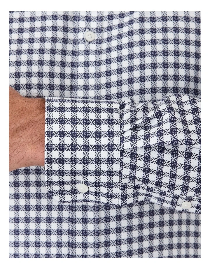 Giorgio Tailored Shirt in Navy image 4