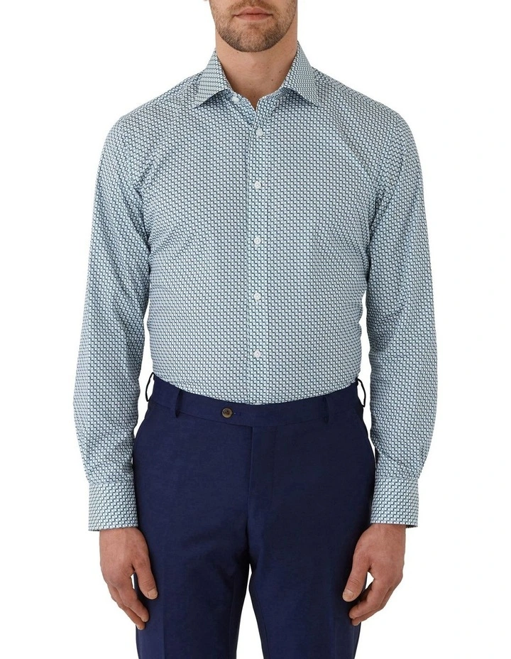 Giorgio Tailored Shirt in Green image 1