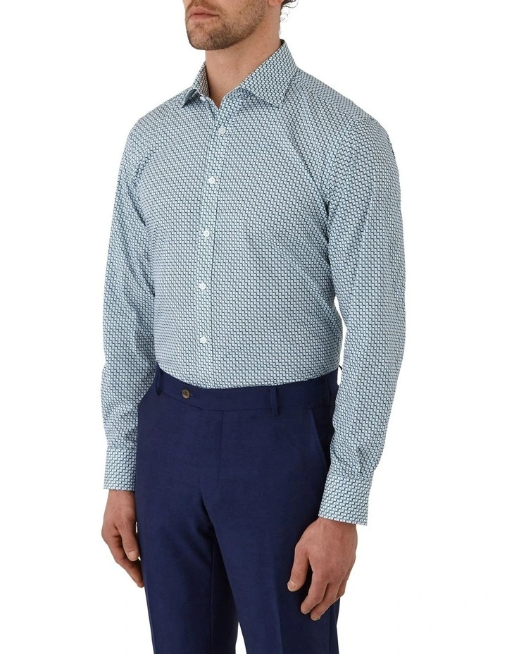 Giorgio Tailored Shirt in Green image 2