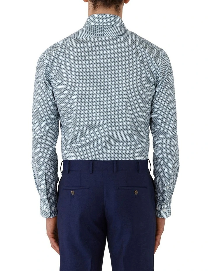 Giorgio Tailored Shirt in Green image 3