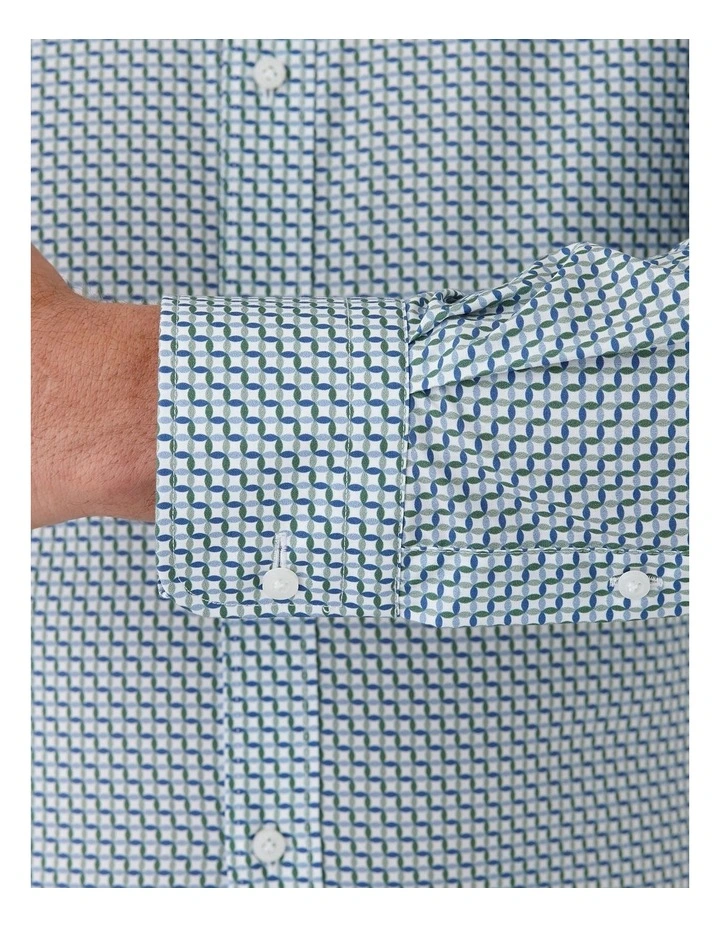 Giorgio Tailored Shirt in Green image 4