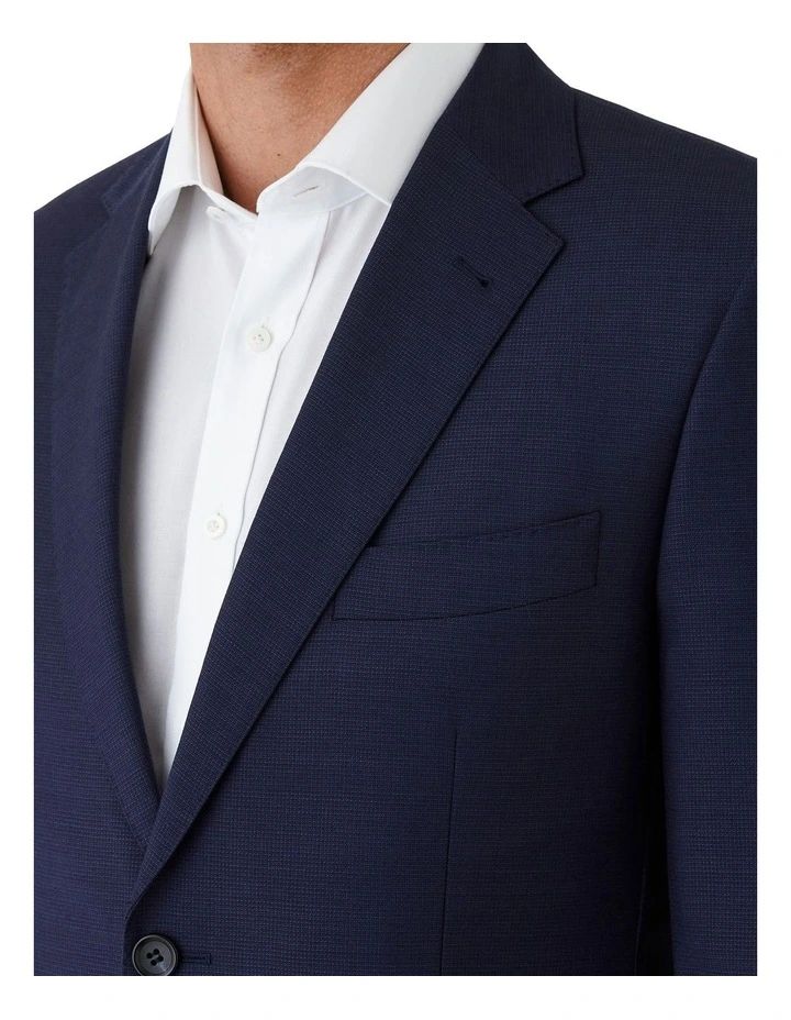 Stefano Tailored Fit Jacket in Navy image 4