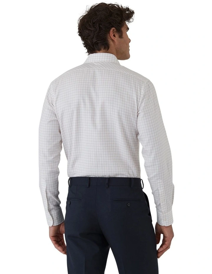 Marcell Tailored Fit Shirt in Orange image 2