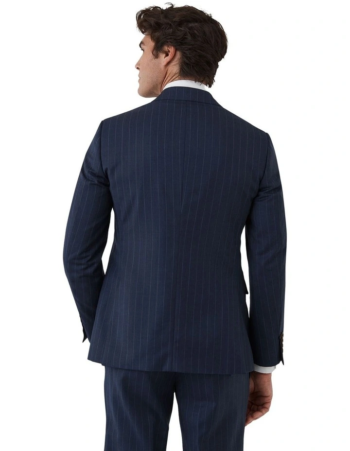 Stefano Tailored Fit Jacket In Navy image 2
