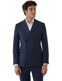 Tommaso Tailored Fit Jacket In Navy