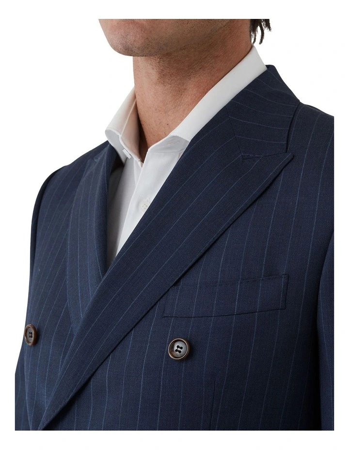 Tommaso Tailored Fit Jacket In Navy image 4