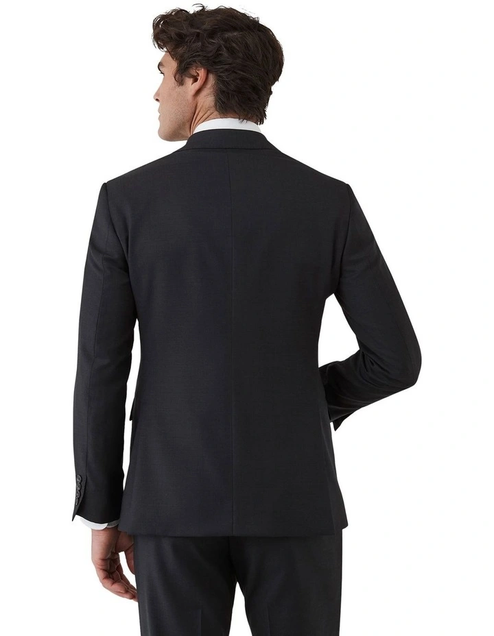 Stefano Tailored Fit Jacket In Black image 2