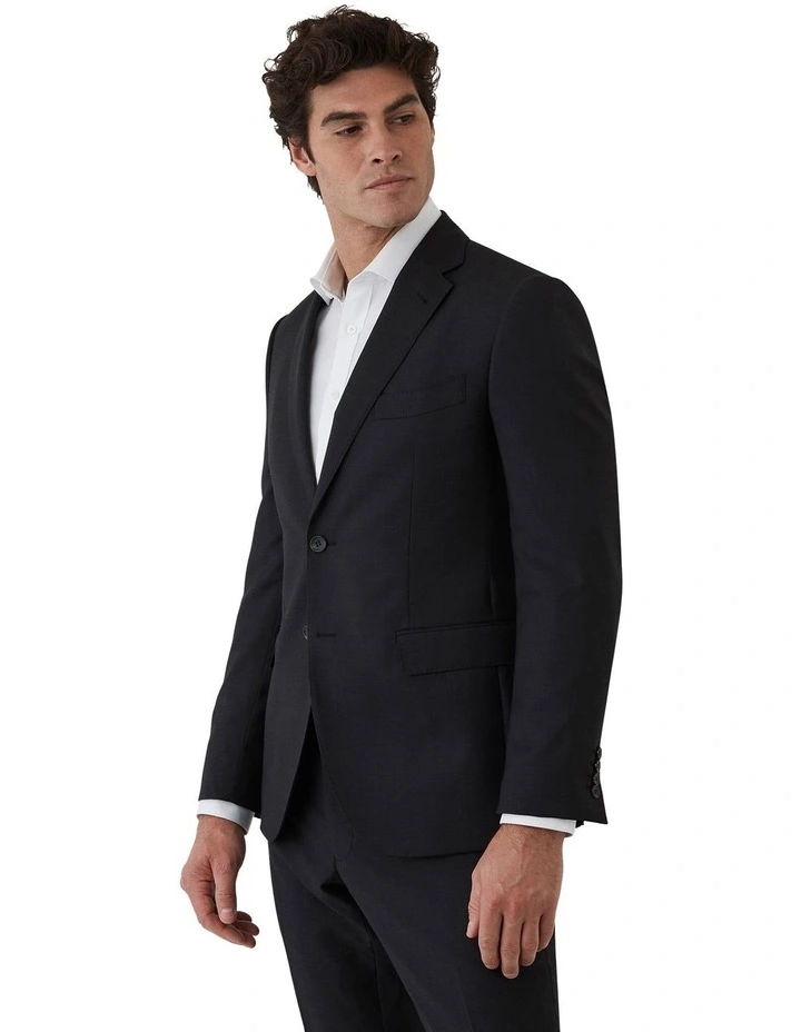 Stefano Tailored Fit Jacket In Black image 3