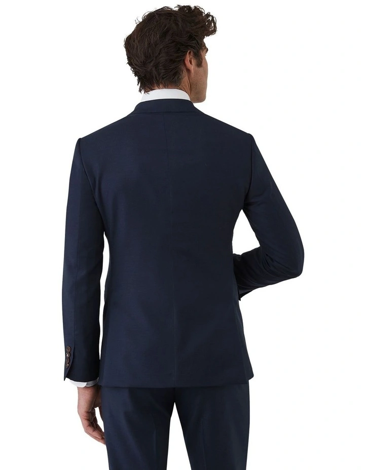 Stefano Tailored Fit Jacket In Navy image 2