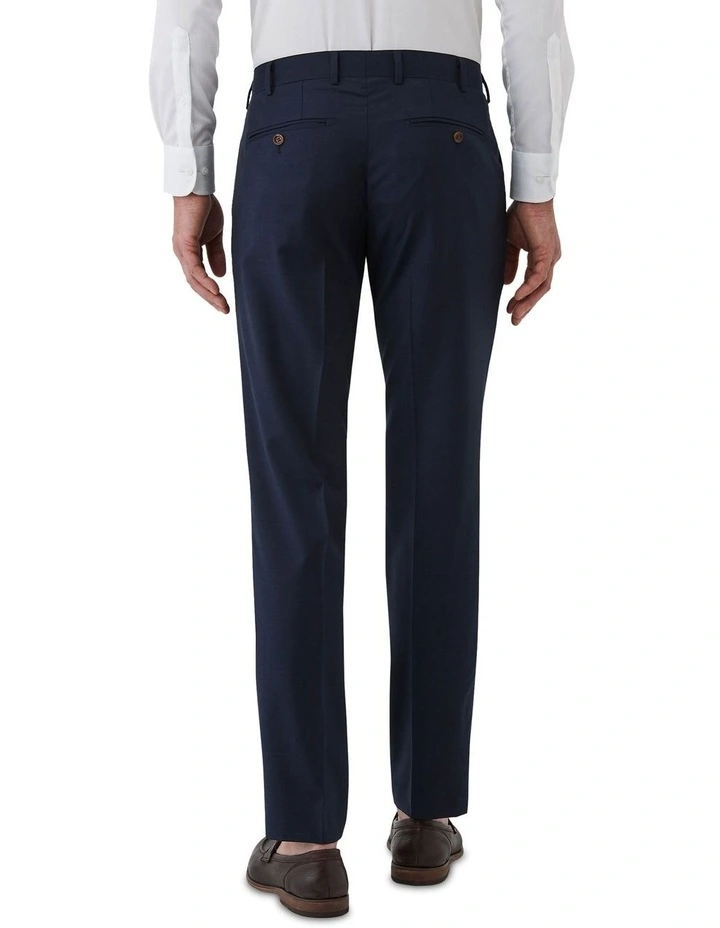 Fabio Tailored Fit Trouser In Navy image 2