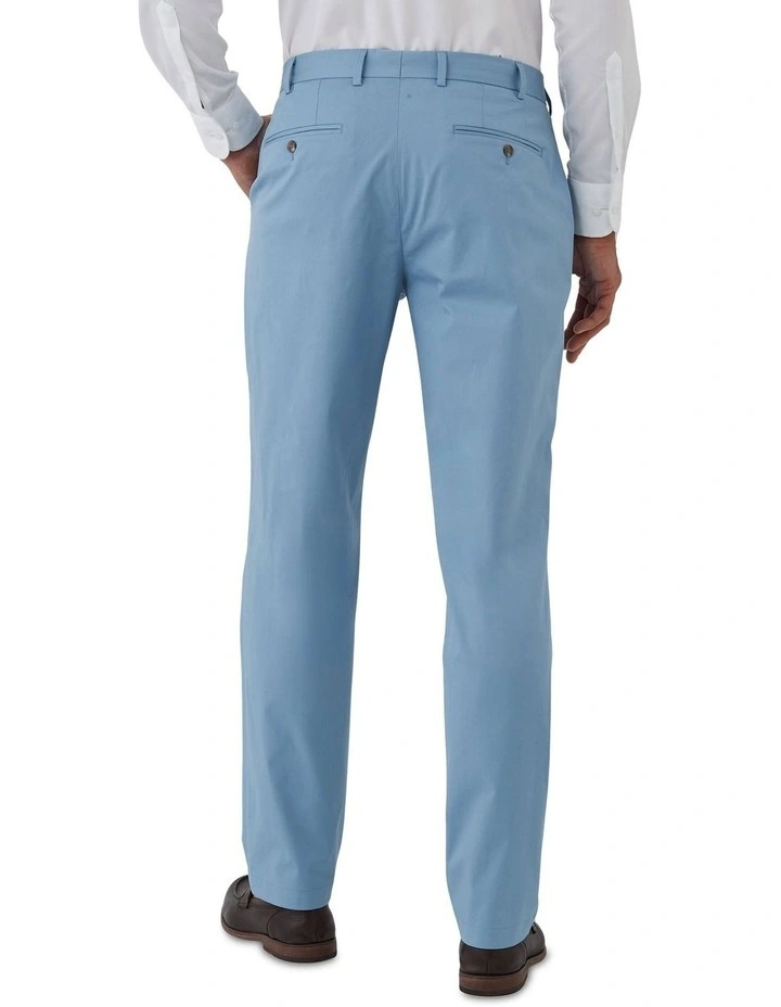 Maurizio Tailored Fit Casual Trouser in Light Blue image 2
