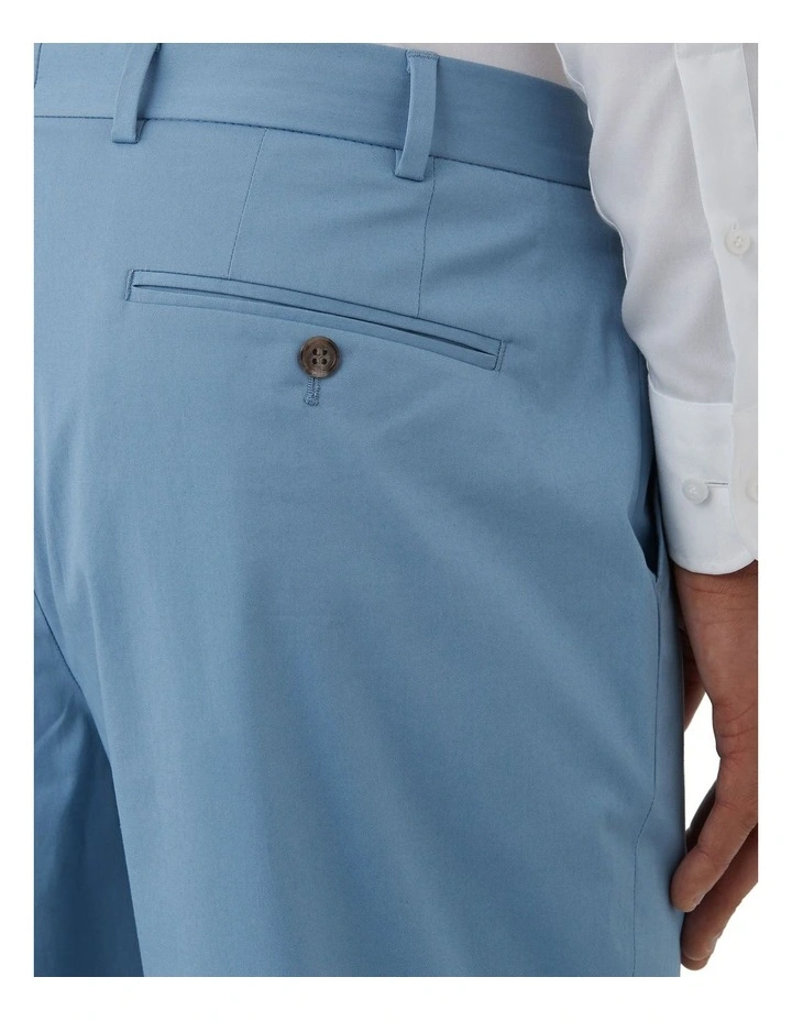 Maurizio Tailored Fit Casual Trouser in Light Blue image 4
