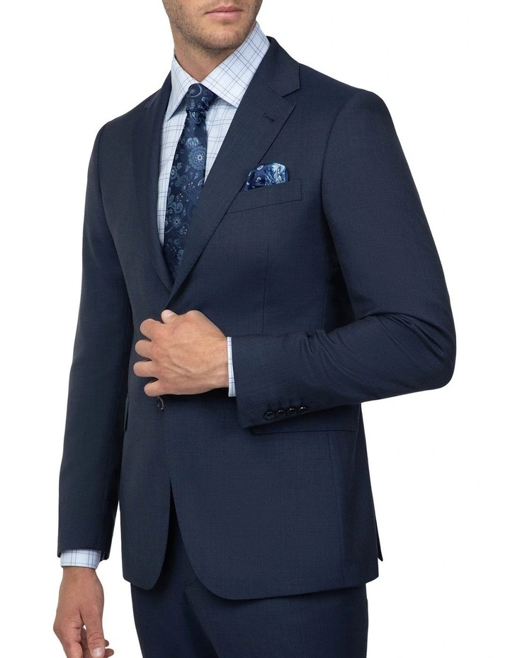 Tailored Fit Stefano Jacket-Blue FCJ351 image 3