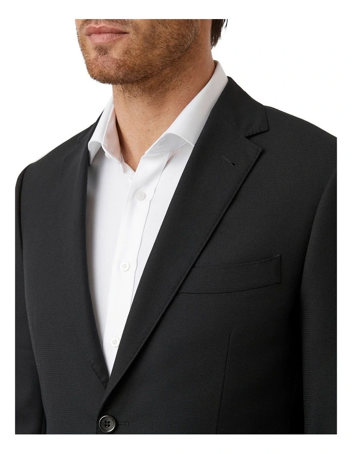 Stefano Tailored Fit Jacket in Black image 5