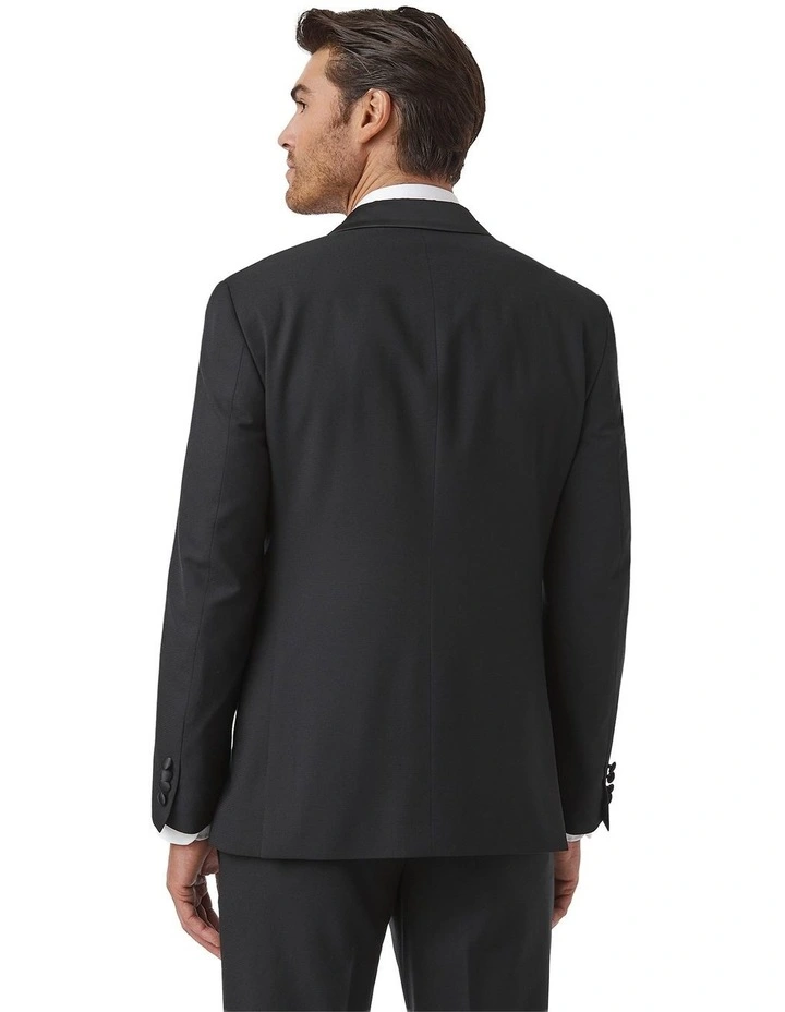 Giovanni Tailored Fit Jacket in Black image 3