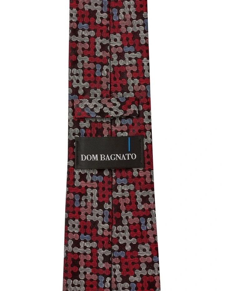Circuito Silk Tie in Red image 2