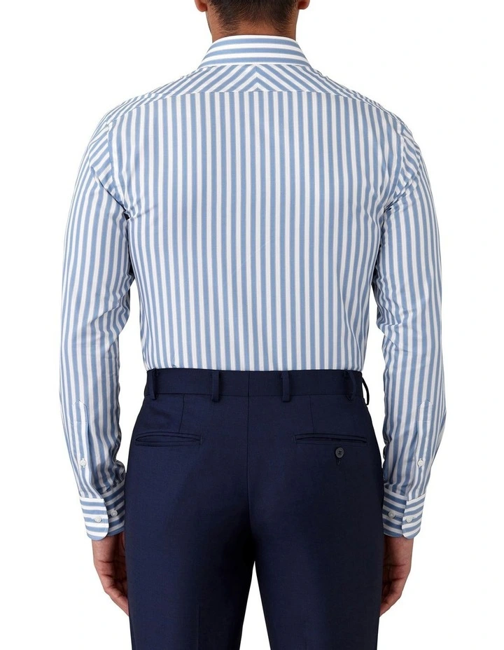 Giorgio Tailored Fit Shirt in Steel Blue image 2