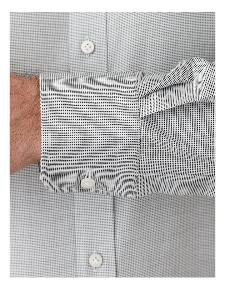 Giorgio Tailored Fit Shirt in Black/White image 4