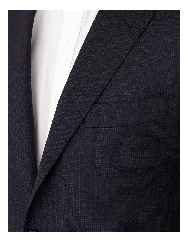 Stefano Tailored Fit Jacket in Navy image 4