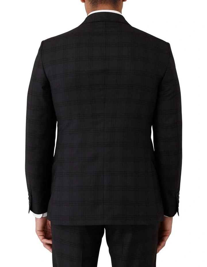 Stefano Tailored Fit Jacket in Black image 2