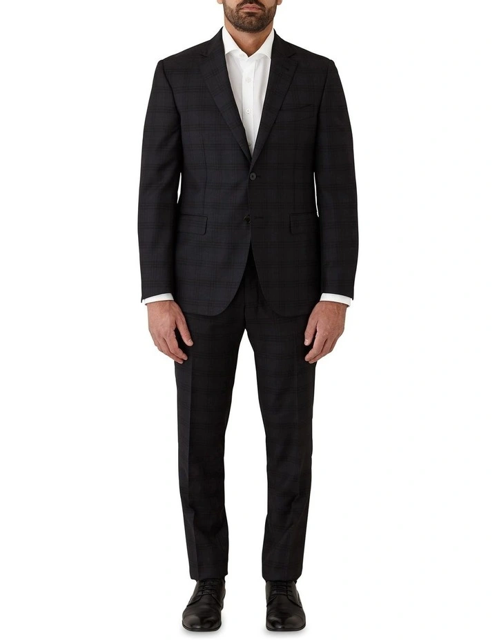 Stefano Tailored Fit Jacket in Black image 5