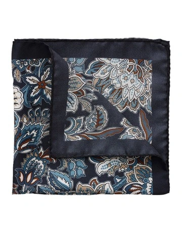 Floreale Silk Pochette in Brown